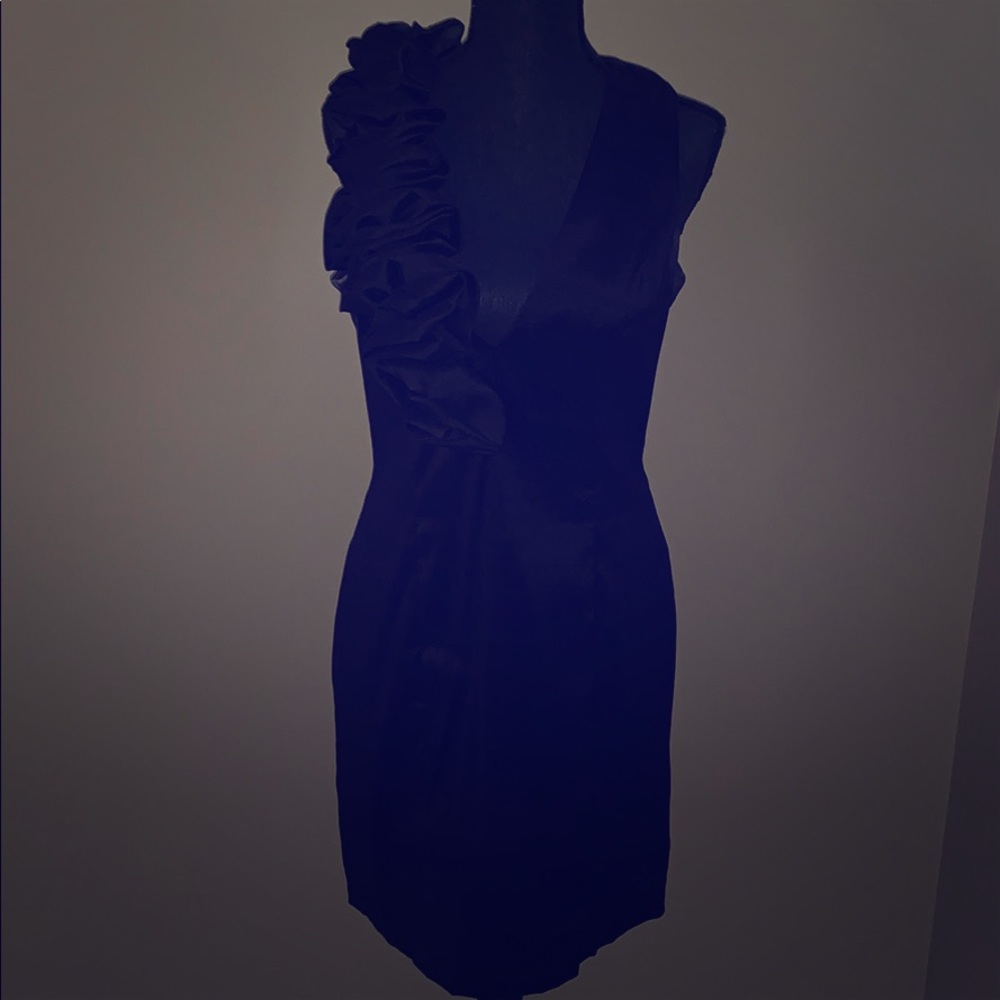Black cocktail dress